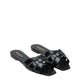 Saint Laurent Tribute Nu Pieds Leather Sandals