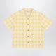 Búho Cotton Blend Shirt With Check Pattern