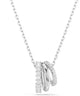Swarovski Silver Brass Crystal Necklaces