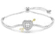 Swarovski Silver Brass Crystal Bracelets
