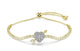Swarovski Gold Brass Crystal Bracelets