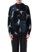 And Wander Black Wool-Blend Sweater