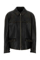 Prada Black Leather Jacket