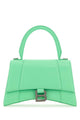Balenciaga Mint Green Leather Small Hourglass Handbag