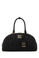 Miu Miu Black Nappa Leather Arcadie Handbag