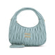 Miu Miu Light Blue Lamb Leather Handbag