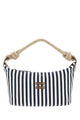 Miu Miu Embroidered Canvas Shopping Bag