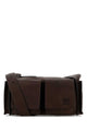Miu Miu Dark Brown Nappa Leather Utilitaire Crossbody Bag