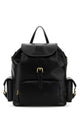 Miu Miu Miumiu Leather Backpack With Pockets