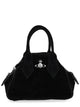 Vivienne Westwood Black Calf Leather Handbag
