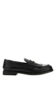 Miu Miu Black Leather Loafers