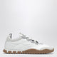 Miu Miu White Tyre Sneakers In Technical Fabric And Suede