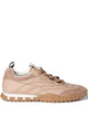 Miu Miu Tyre Sneakers In Technical Fabric And Suede