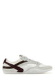 Miu Miu White Gymnasium Calf Leather Sneakers