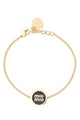 Miu Miu Enameled Metal Bracelet