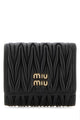 Miu Miu Black Leather Wallet