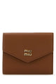 Miu Miu Caramel Leather Wallet
