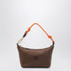 Miu Miu Cocoa/Orange Gabardine Pouch
