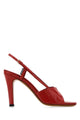 Miu Miu Red Leather Sandals