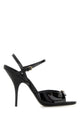 Miu Miu Black Leather Sandals