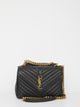Saint Laurent Chevron-Logo Tote Bag