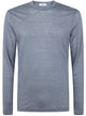 Gran Sasso Logo Print Long Sleeves T-Shirt