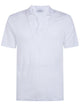 Gran Sasso Logo Print Short Sleeves Skipper Polo Shirt