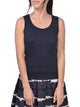 Gran Sasso Blue Cotton Canotta Top