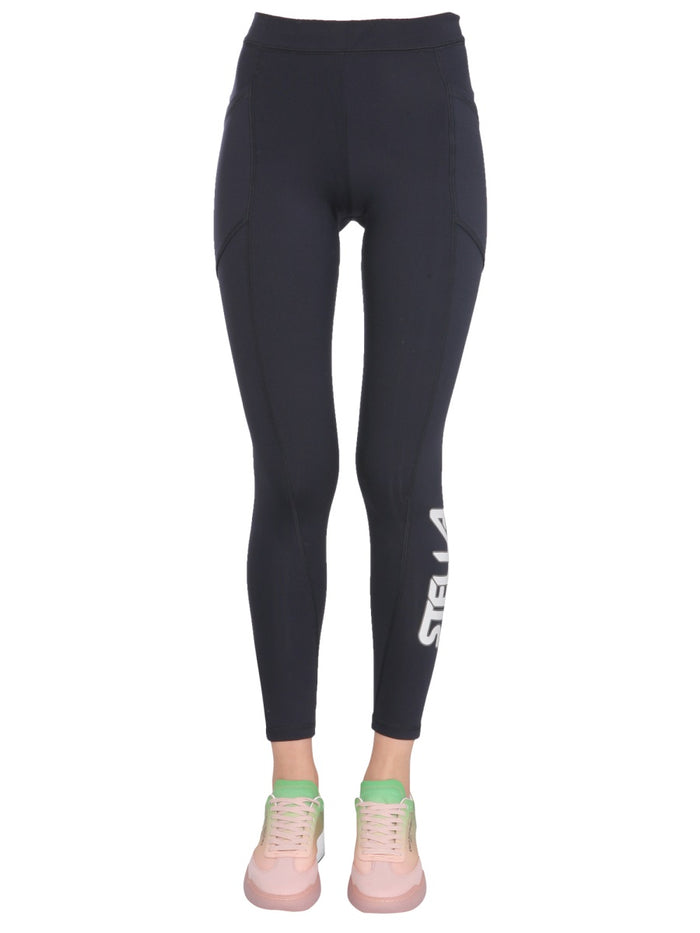 Stella Mccartney Leggings With Scuba Logo