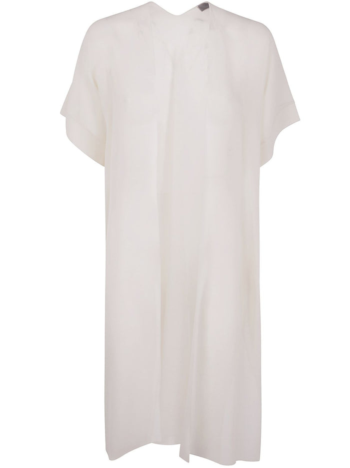 D.exterior Silk Georgette Raincoat
