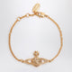 Vivienne Westwood Gold Brass Bracelet