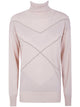 D.exterior High Neck Intarsio Lux