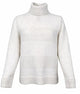 D.exterior Chalk White Wool Sweater