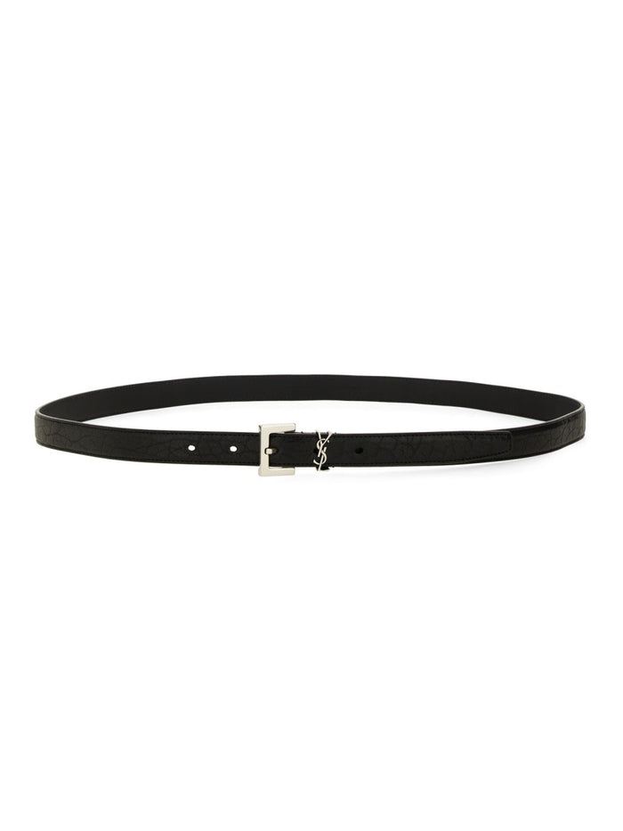 Saint Laurent Cintura Cassandre Sottile