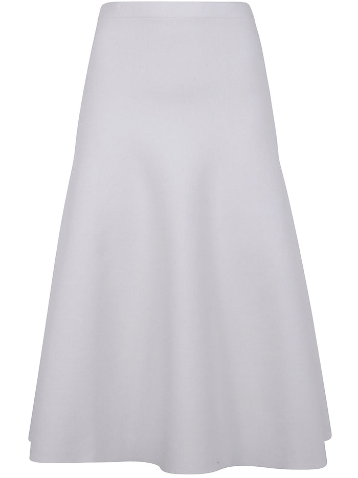 D.exterior Merinos Double Flared Skirt
