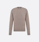 Dior Homme Brown Wool Cashmere Knit Top