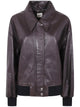 Khaite Shelman Leather Jacket