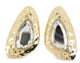 Self-Portrait Gold Brass Earrings