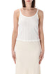 Róhe Róhe Pointelle Cotton Tank Top