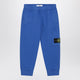 Stone Island Electric Blue Cotton Jogging Pants