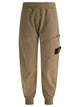 Stone Island Kids Brown Cotton Trousers