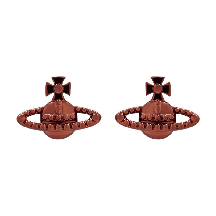 Vivienne Westwood Farah Earrings - - Metal - Brown