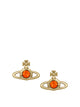 Vivienne Westwood Gold Nano Solitaire Earrings
