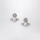 Vivienne Westwood Silver Balbina Earrings With Pearl