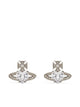 Vivienne Westwood Ariella Heart Shaped Stone Earrings