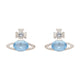 Vivienne Westwood Allie Earrings - - Metal - Blue