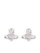 Vivienne Westwood Silver Brass Earrings