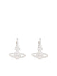Vivienne Westwood Grace Orb Crystal Drop Earrings