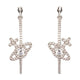 Vivienne Westwood Olympia Cz Earrings - - Metal - Silver
