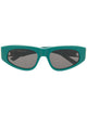 Balenciaga Acetate Cat-Eye Glasses